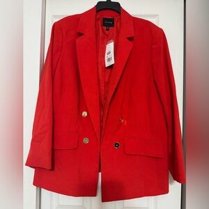 The Limited Women's Coral/Peach Blazer